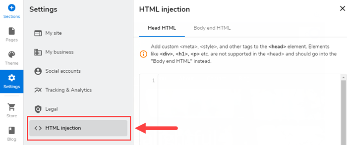 builder-html-injection