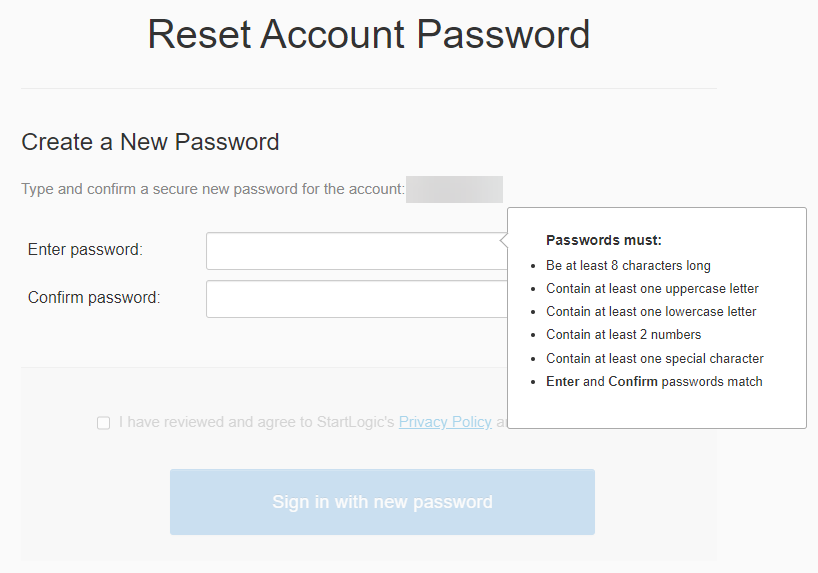 Account: How to Change or Reset Your Account Password | IPOWER